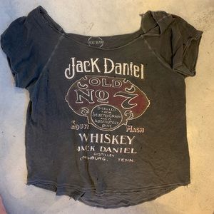 jack daniel scoop t-shirt